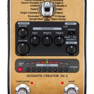 Zoom AC-2 Acoustic Guitar FX Pedal