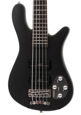 Warwick RockBass Streamer Standard 5-String Bass in Nirvana Black Transparent Satin