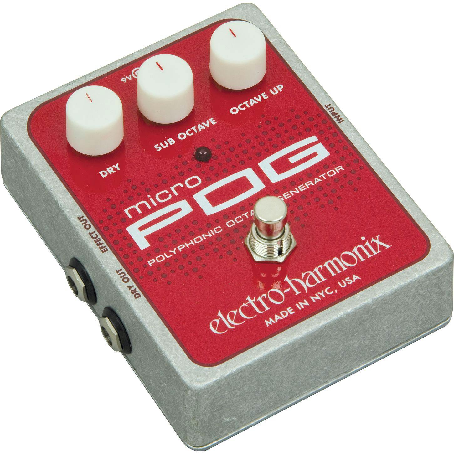 Electro Harmonix Micro Pog Octave Guitar Effects Pedal
