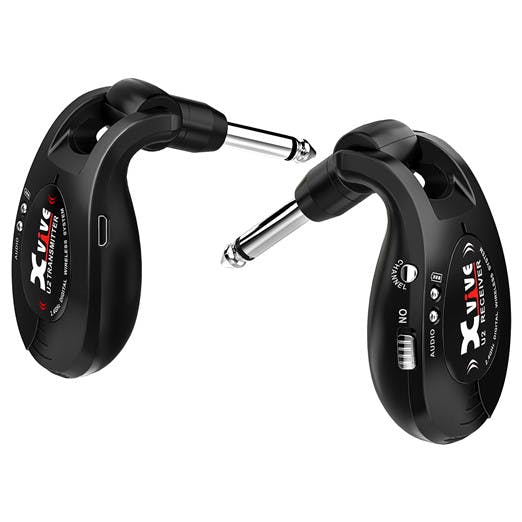 Xvive U2 Wireless Guitar System in Black