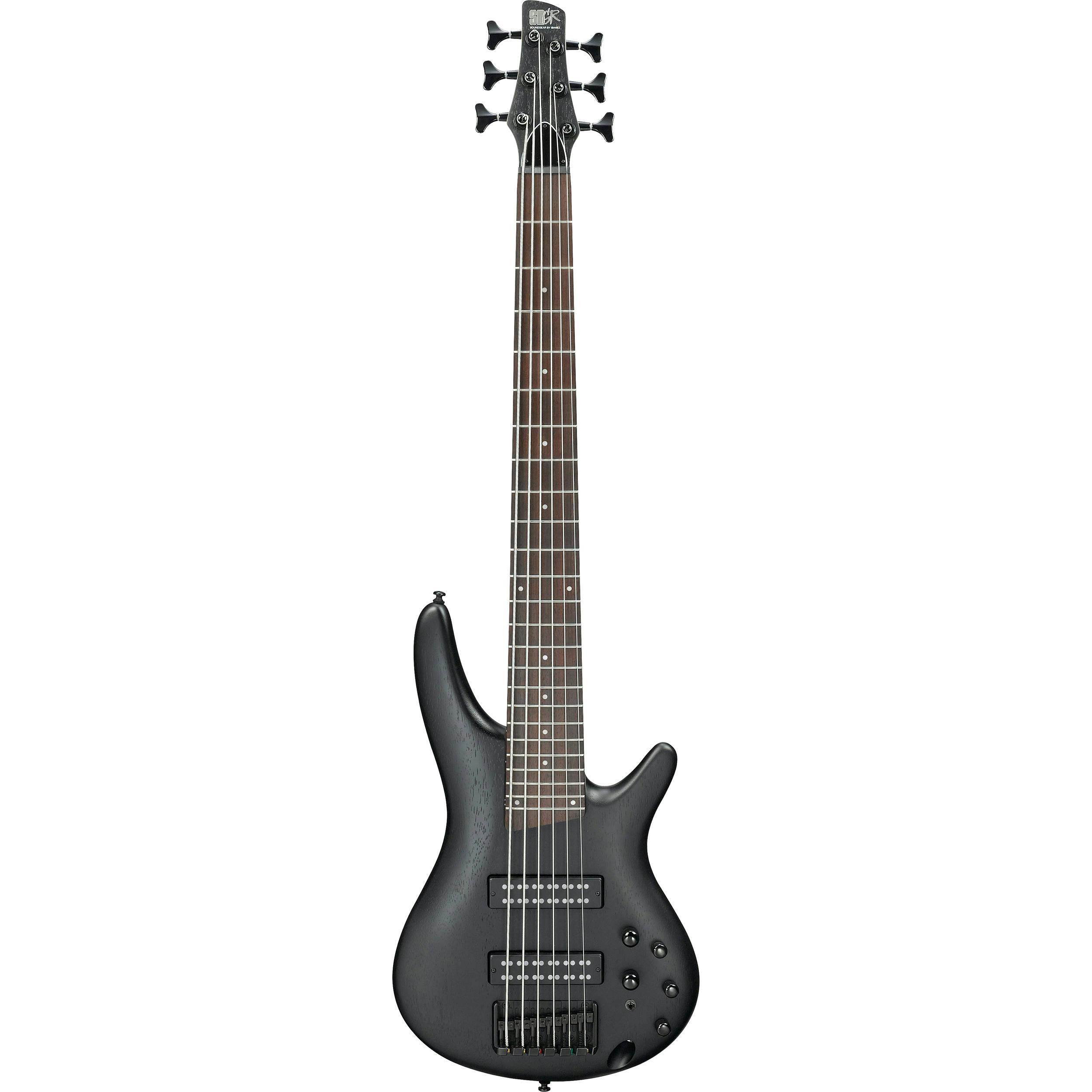 Ibanez SR306EB 6-String Bass in Weathered Black