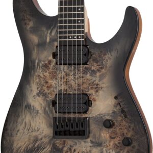 Schecter C-6 PRO in Charcoal Burst