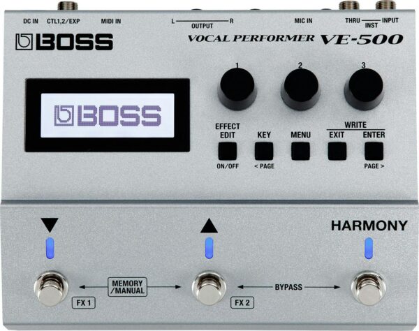 Boss VE-500 Vocal Performer Pedal