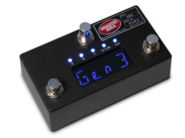 Disaster Area DMC-3XL Gen3 3-Button MIDI Control with Expression unit