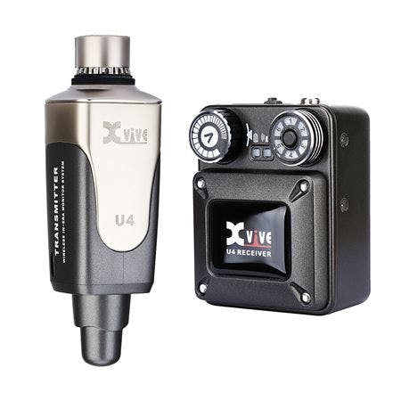 Xvive U4 Wireless In-Ear Monitor System - 2.4GHz NO EARPHONES