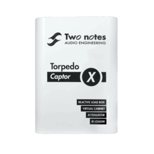 Two Notes Torpedo Captor X 8 ohm Compact Reactive Load Box, Attenuator, Cab Sim and IR Loader