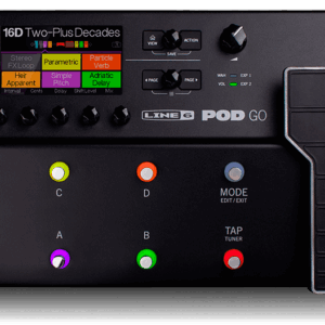 Line 6 Pod Go Modelling and Multi-Effects Pedal