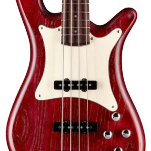 Warwick GPS Streamer CV 4 in Burgundy Red Transparent Satin