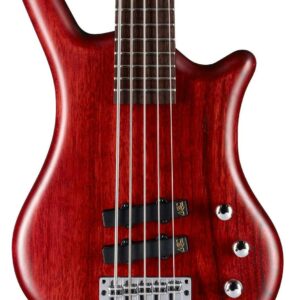 Warwick GPS Thumb BO 5 in Burgundy Red Transparent Satin
