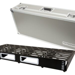Rockboard QUAD 4.3 Pedalboard with Flight Case