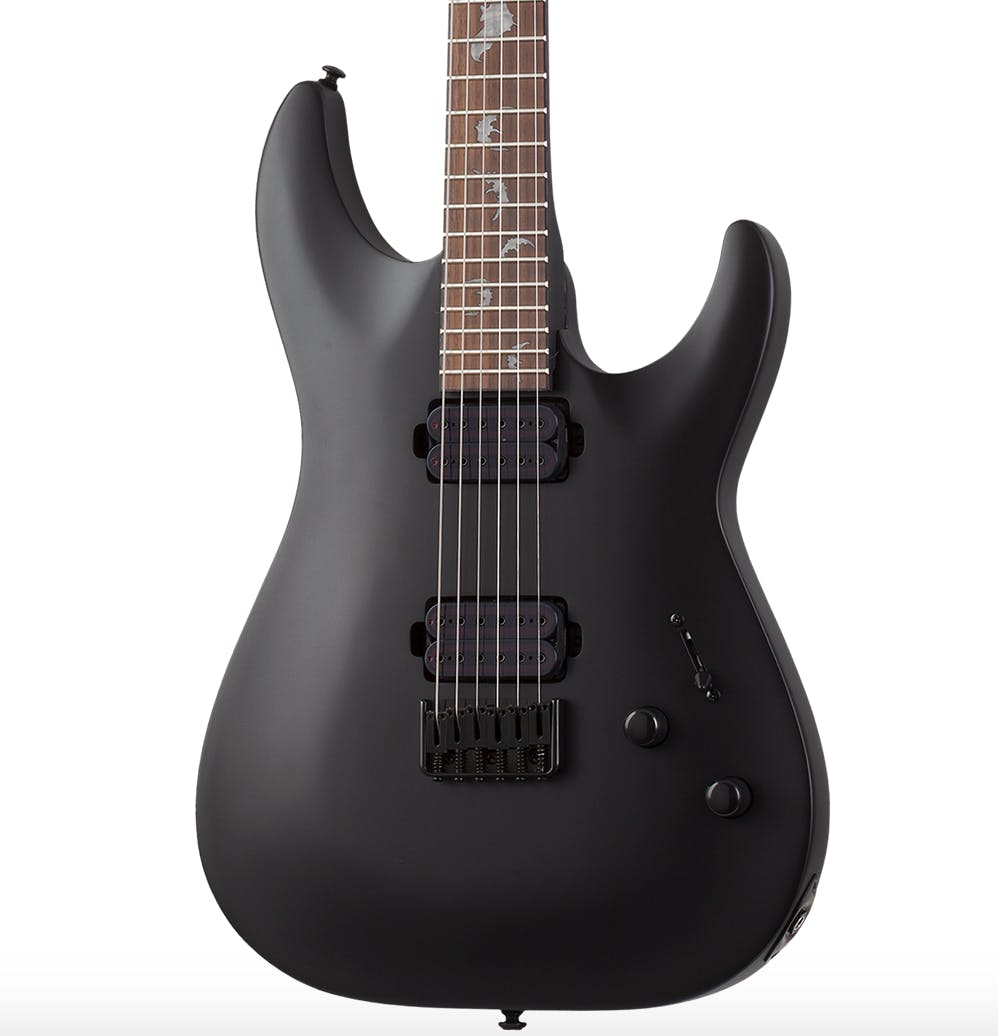 Schecter Damien 6 in Satin Black