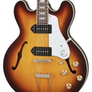 Epiphone USA Collection Casino Hollow Electric Guitar in Vintage Sunburst