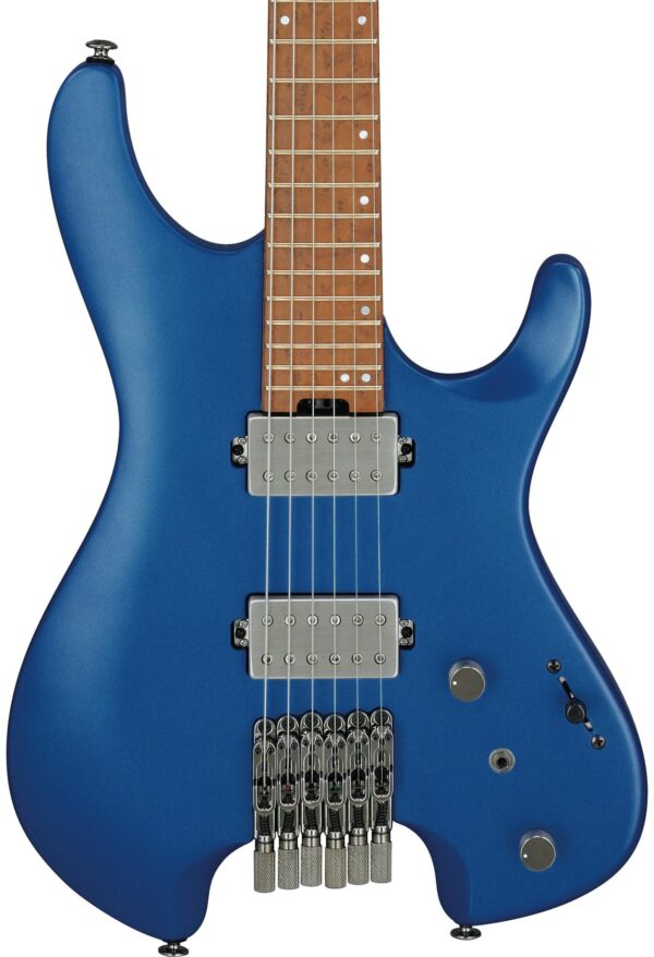 Ibanez Q52-LBM Q Series Headless Electric Guitar HH in Laser Blue Matte