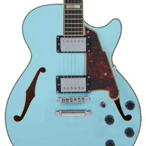 D'Angelico Premier SS Semi-Hollow Electric Guitar in Sky Blue