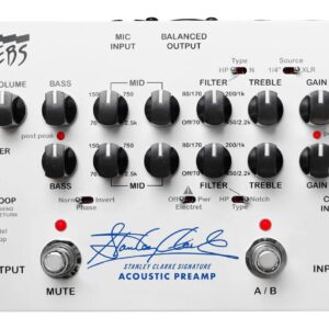 EBS Stanley Clarke Acoustic Preamp Pedal