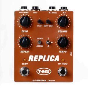 T-Rex Replica Stereo Delay Pedal