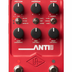 Universal Audio UAFX ANTI 1992 High Gain Amp Pedal