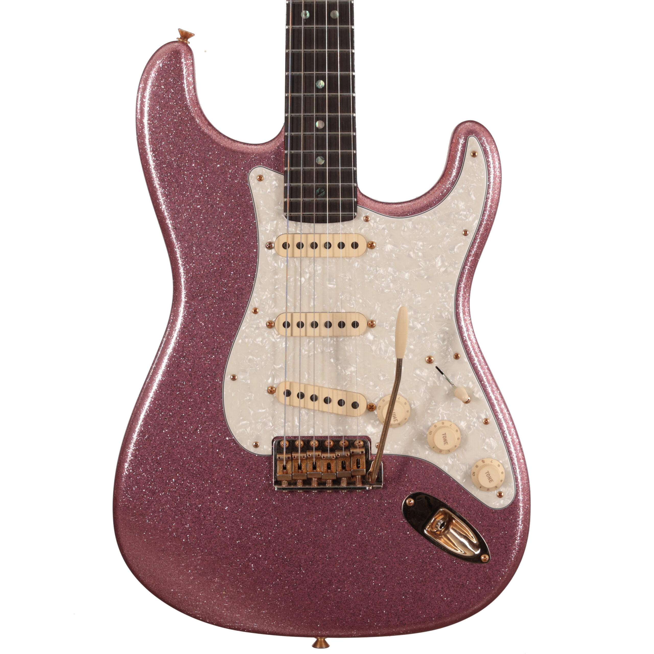 Fender Custom Shop '63 Journeyman Relic Stratocaster in Champagne Sparkle Gold