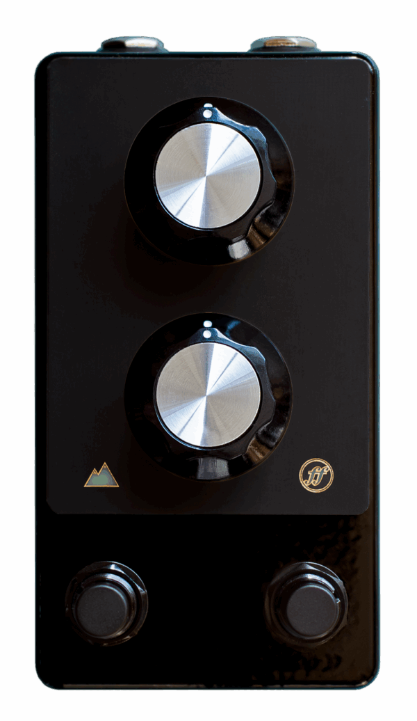 Fjord Fuzz DOVRE Fuzz Spring Reverb Pedal in Quad Black