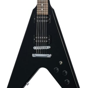 Gibson USA '80s Flying V Electric Guitar in Ebony