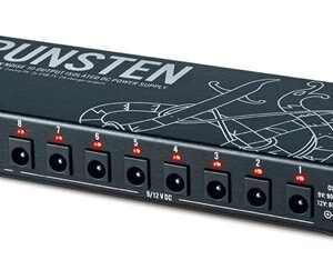 EBS Runsten 10 way isolated pedal power supply 900mA