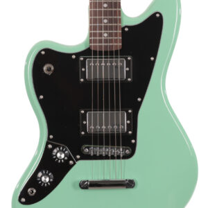 EastCoast Left-Handed JG Offset Electric Guitar HH in Seafoam Green