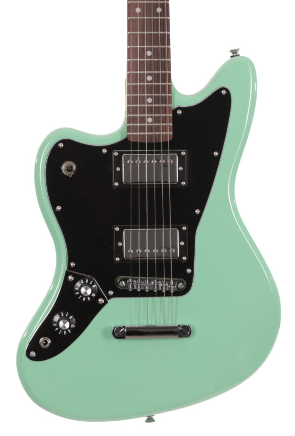 EastCoast Left-Handed JG Offset Electric Guitar HH in Seafoam Green