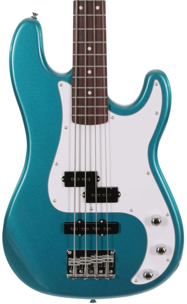 EastCoast PJ4 Electric Bass in Lake Placid Blue