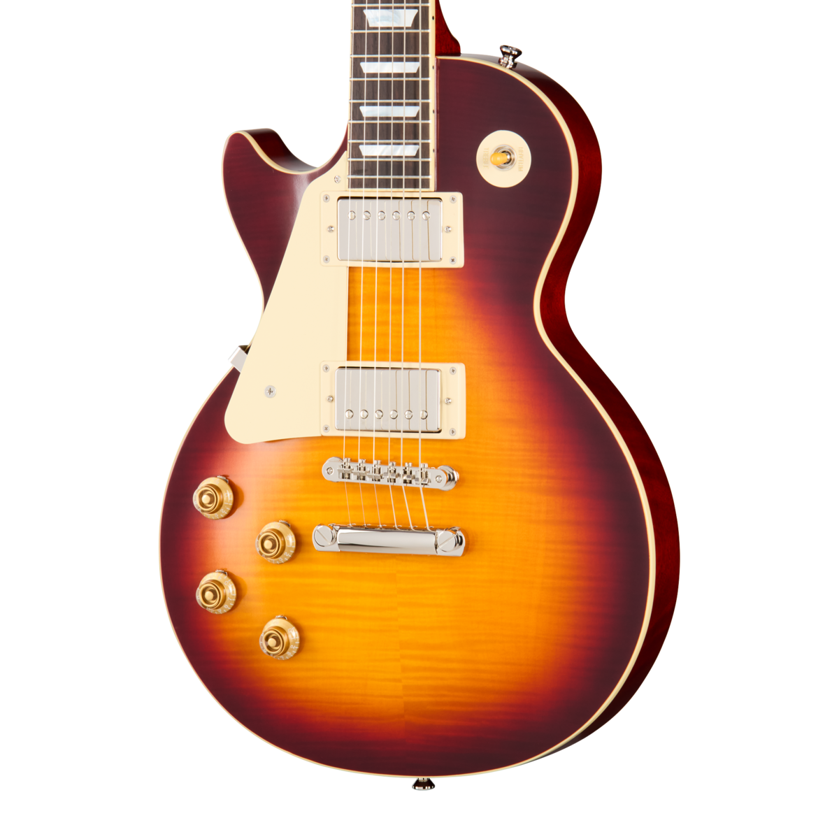 Epiphone Left Handed 1959 Les Paul Standard Reissue in Deep Cherry Sunburst