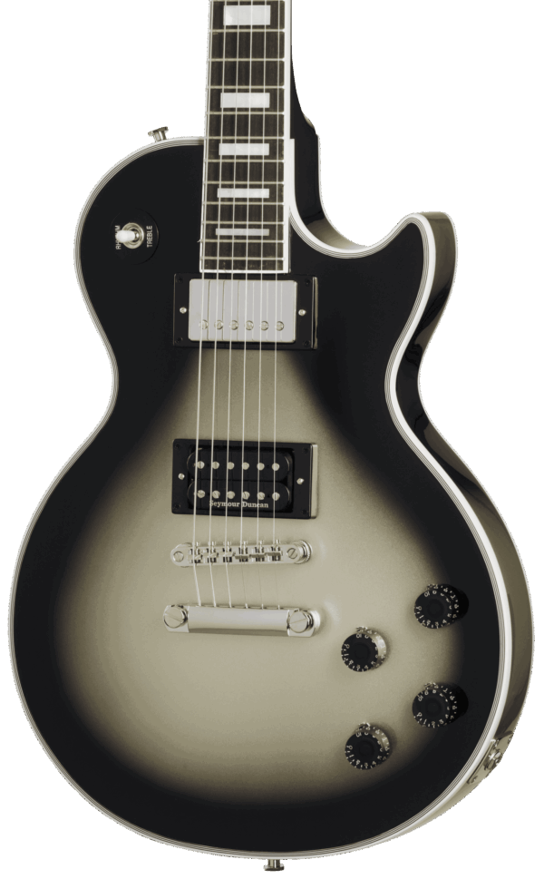 Epiphone Adam Jones 1979 Les Paul Custom Antique Silverburst with Protector Case