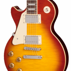 Epiphone Left Handed Les Paul Standard 50s Figured in Washed Cherry Sunburst
