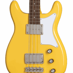 Epiphone Newport Bass Guitar in Sunset Yellow