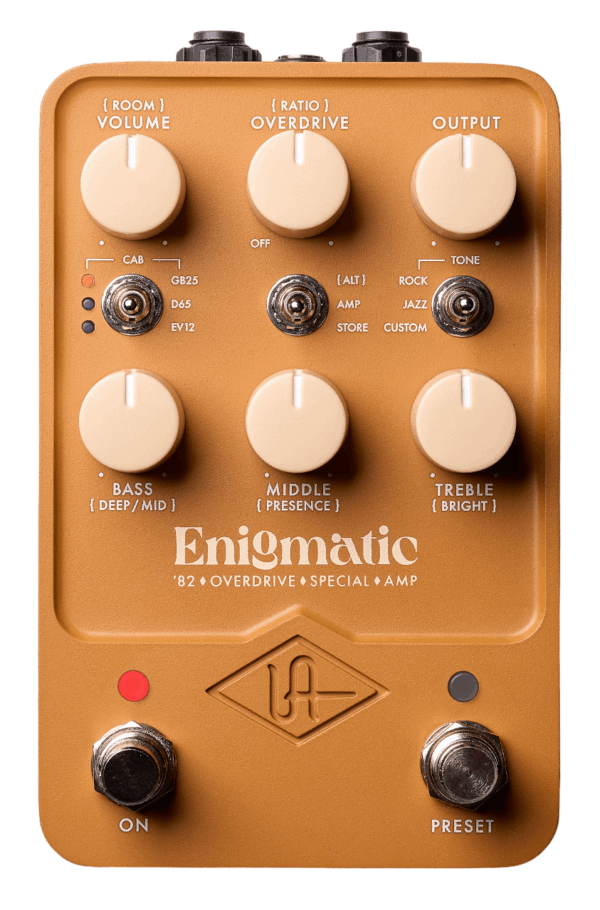 Universal Audio UAFX Enigmatic '82 Overdrive Special Amp Pedal