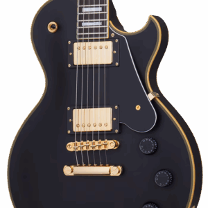 Schecter SOLO-II Custom Electric Guitar in Aged Black Satin