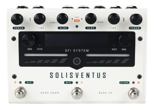 GFI System Solis Ventus Dual Engine Delay and Reverb Pedal
