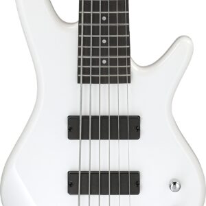 Ibanez GSR186-PW GSR Series 6-String Bass Guitar in Pearl White