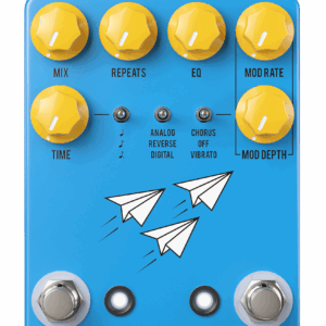 JHS Pedals Flight Delay Pedal With Tap Tempo in Blue