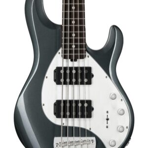 Sterling by Music Man Stingray Ray5 HH Charcoal Frost Rosewood Neck