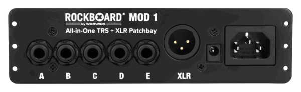 Rockboard MOD 1 - All-in-one Patchbay - TS/TRS & XLR