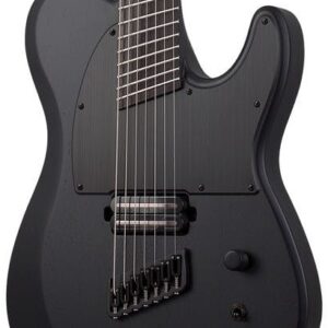 Schecter PT-7 MS Black Ops 7 String in Satin Black Open Pore