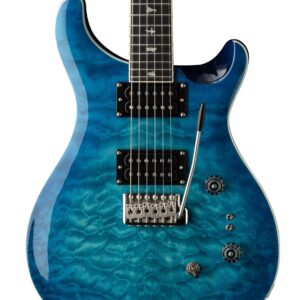 PRS SE Custom 24-08 Quilt Electric Guitar in Lake Blue
