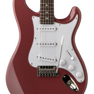 PRS John Mayer SE Silver Sky in Derby Red, Rosewood Fretboard