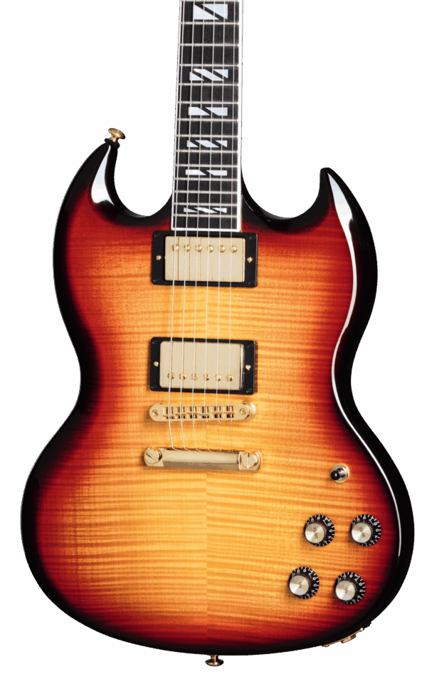 Gibson USA SG Supreme Electric Guitar in Fireburst