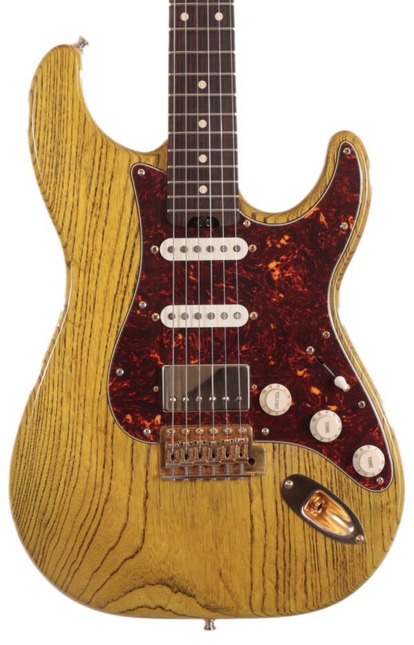 Second Hand Gray Guitar Emperor HSS in Dark Mustard 1324