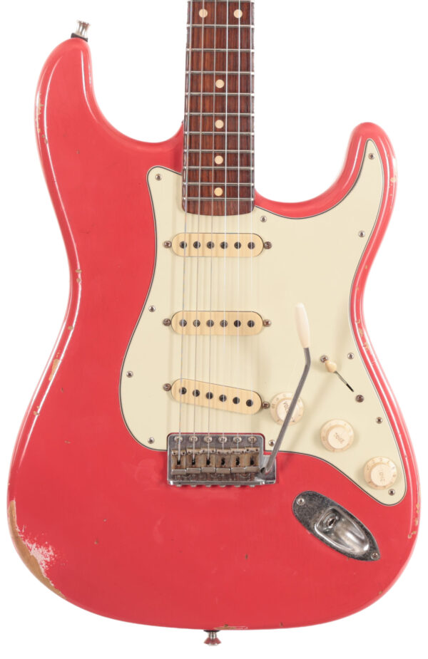 Second Hand Fender Custom Shop 1960 Strat Fiesta Red 2017 HW Celina Garcia Pickups 825