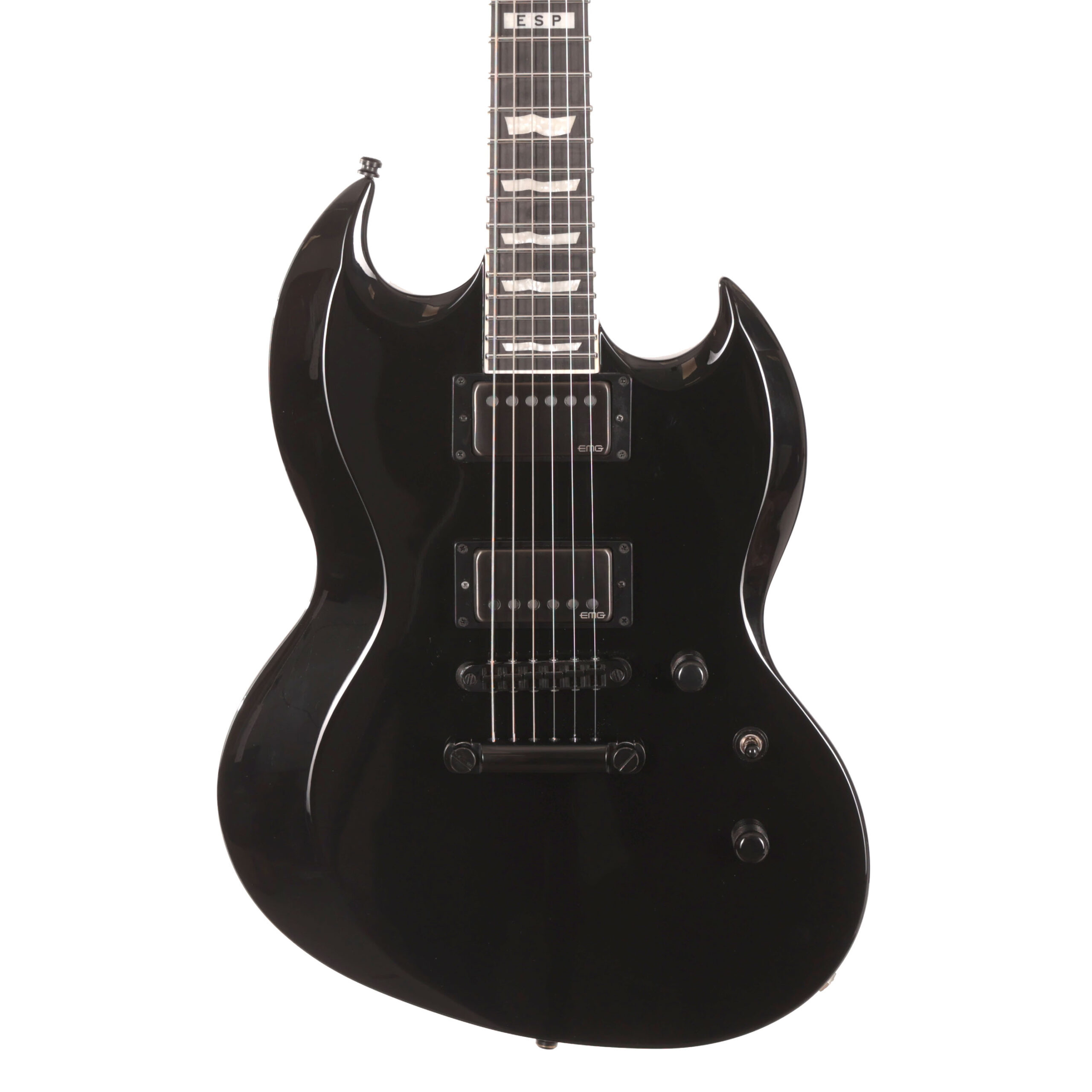 Second Hand ESP E-II Viper Electric Guitar in Black 031