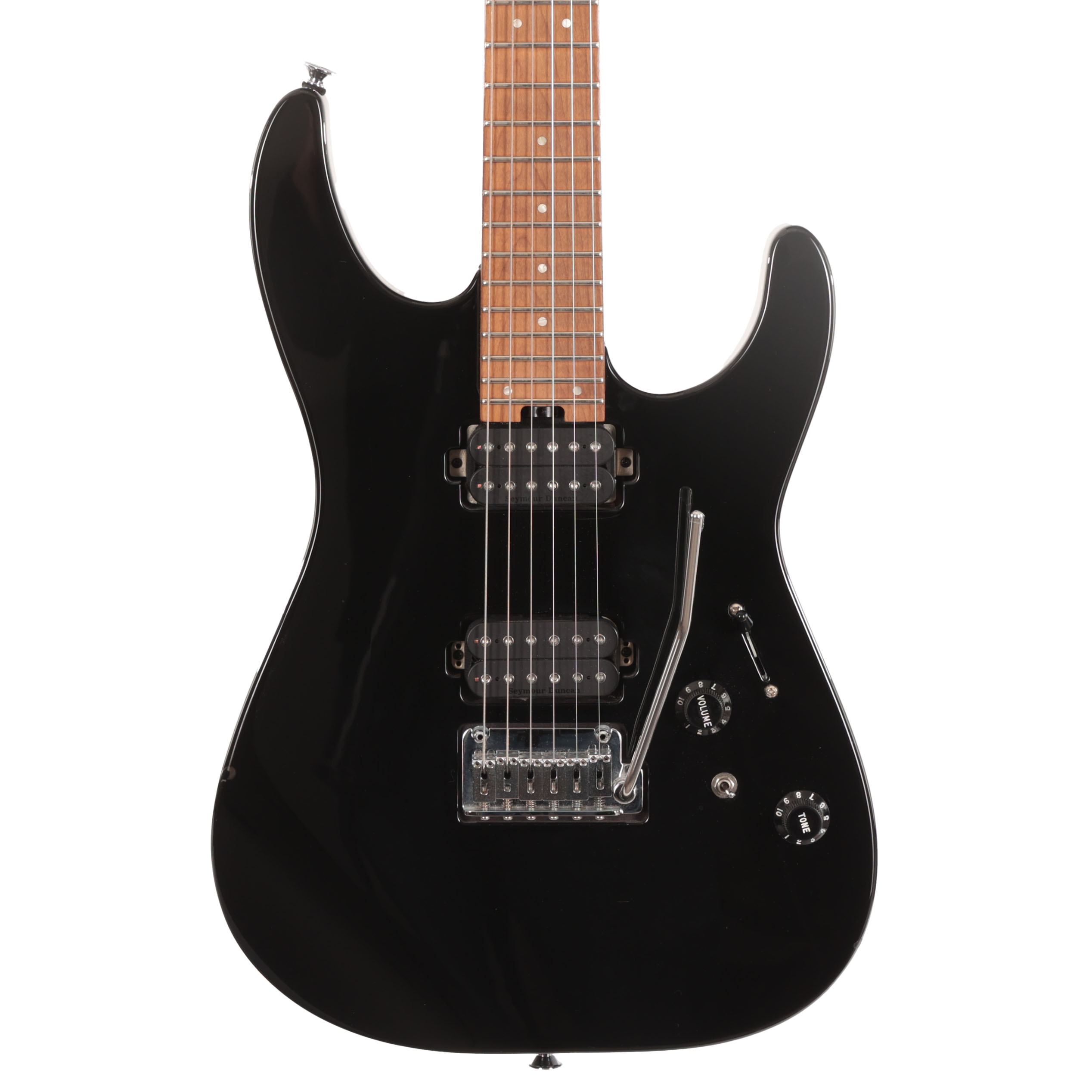 Second Hand Charvel DK24 Pro-Mod HH Electric Guitar in Black 908
