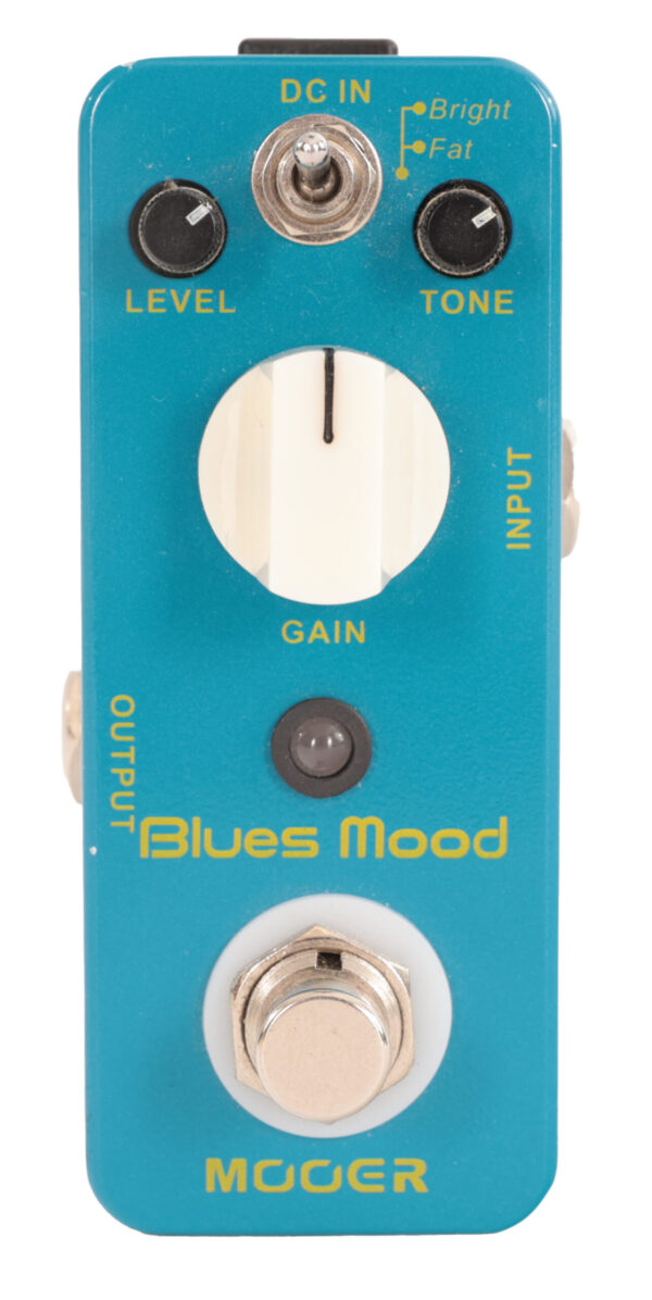Second hand Mooer Blues Mood Overdrive Pedal 912