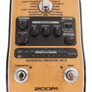 Second Hand Zoom AC-2 Acoustic Creator Pedal 836