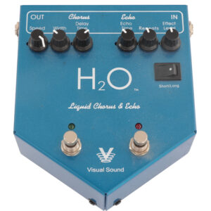 Second Hand Visual Sound H2O Liquid Chorus & Echo Pedal 038
